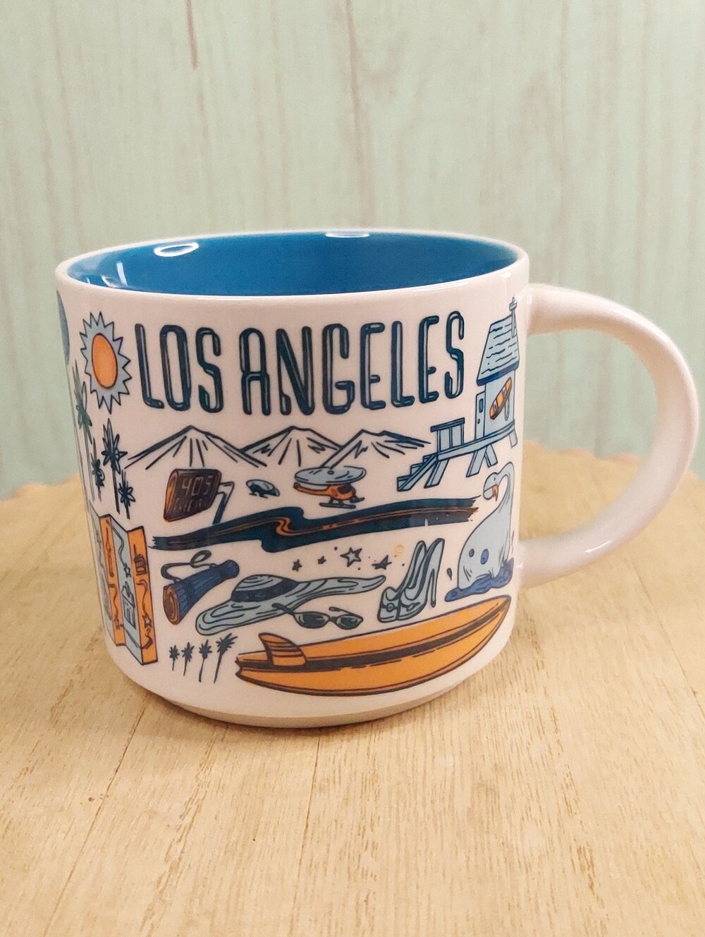 Starbucks Been There Series  Across Globe Collection Los Angeles Mug 14oz